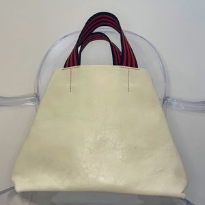 Clare V. Leather Handbag